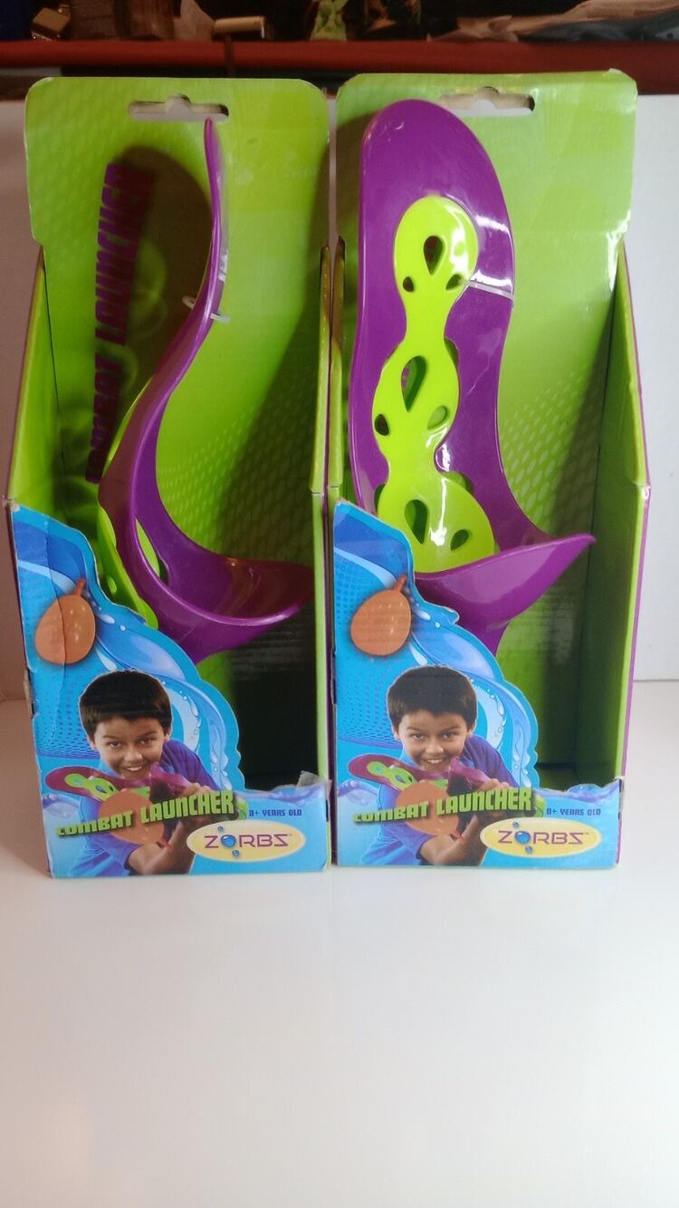 Zorbz Water Balloon Combat Launchers Set Of 2